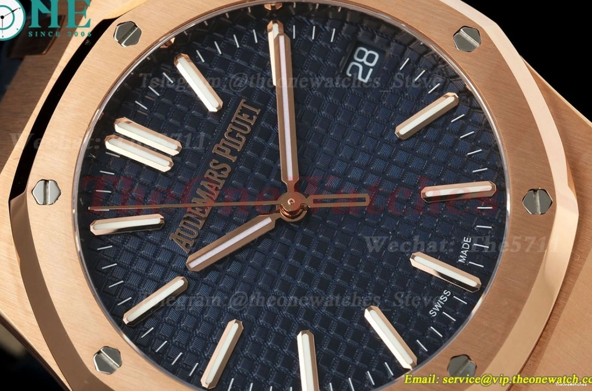 Oak Royal Clone Super Stk A4302 41mm Blue IPF 15510 LE RG 1226